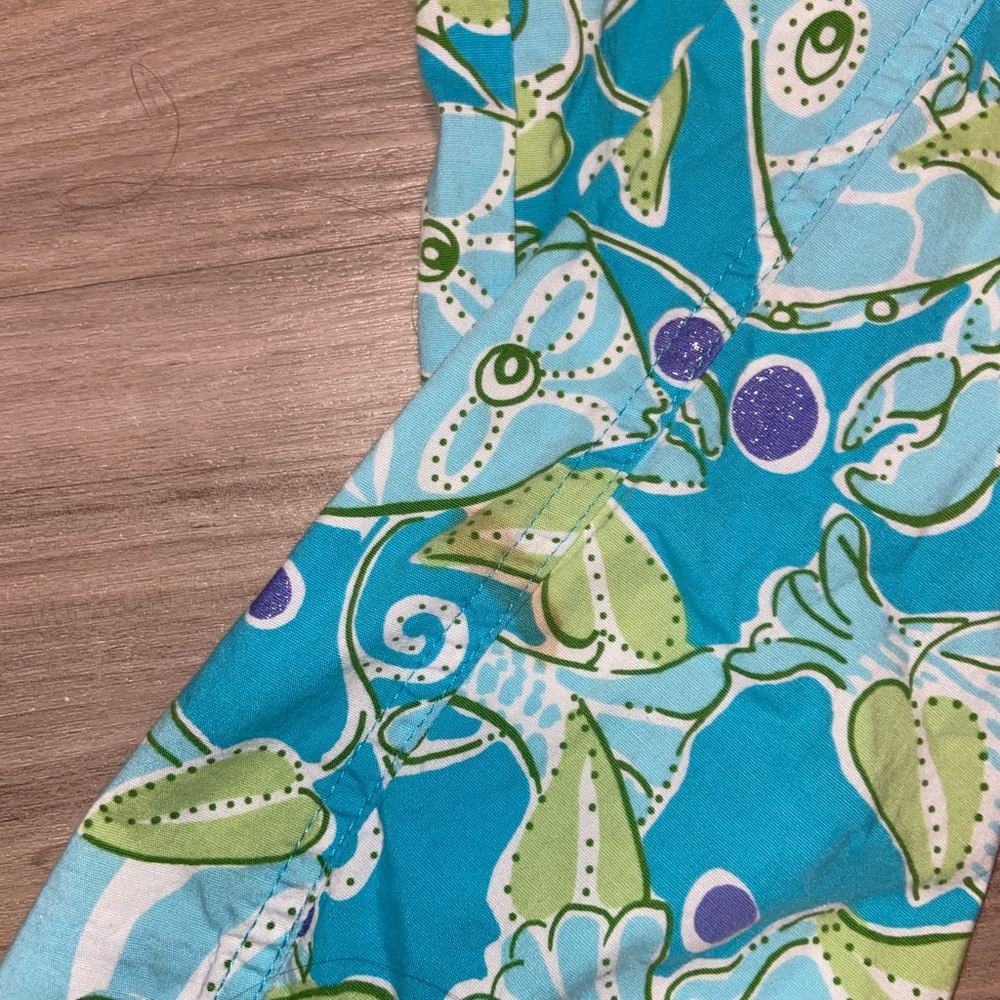 Lilly Pulitzer WHITE LABEL COLLECTOR Capri Pants 8 - Picture 4 of 7
